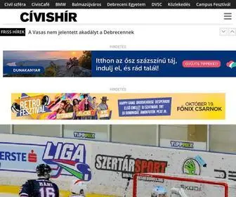 Civishir.hu(Cívishír.hu) Screenshot