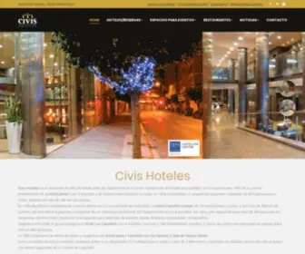 Civishoteles.com(Civis Hoteles) Screenshot