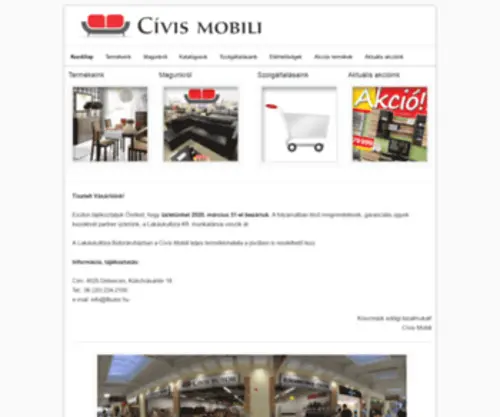 Civismobili.hu(Cívis Mobili) Screenshot