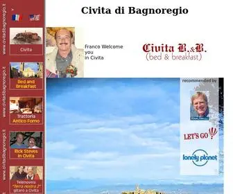 Civitadibagnoregio.it(Civita di Bagnoregio) Screenshot