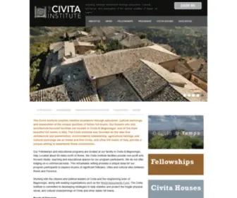Civitainstitute.org(The Civita Institute) Screenshot