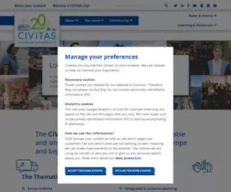 Civitas.eu(Home) Screenshot