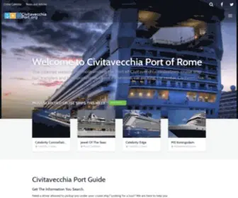 Civitavecchiaport.org(Civitavecchia Port) Screenshot