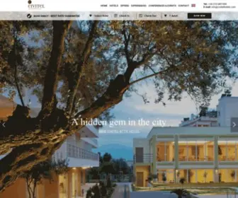 Civitelhotels.com(Greek Hospitality I Civitel Hotels & Resorts) Screenshot