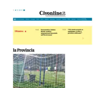 Civonline.it(Quotidiano telematico dell'Etruria) Screenshot
