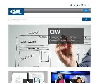 Ciwcertified.com(Certification Partners) Screenshot