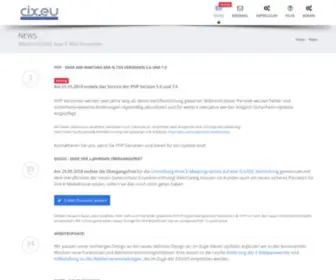 Cix.eu(Internet services) Screenshot