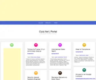 Ciyiz.net(Veritabanı) Screenshot