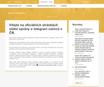 Cizinci.cz(Cizinci) Screenshot