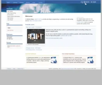 CJ-Design.com(CJ Website Design) Screenshot