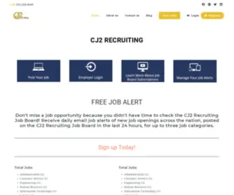 CJ2-Recruiting.com(CJ2 Recruiting) Screenshot