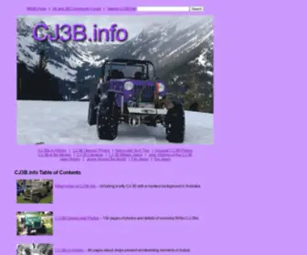 CJ3B.info(CJ3B info) Screenshot