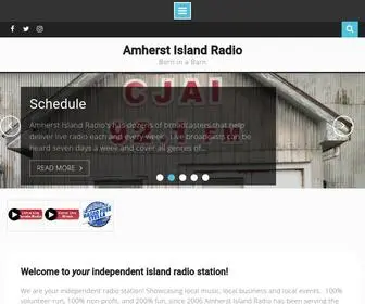 Cjai.ca(Amherst Island Radio) Screenshot