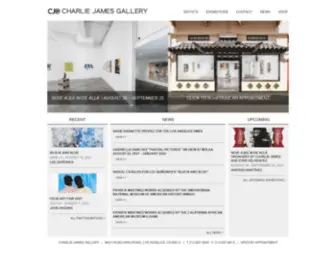 Cjamesgallery.com(Charlie James Gallery) Screenshot