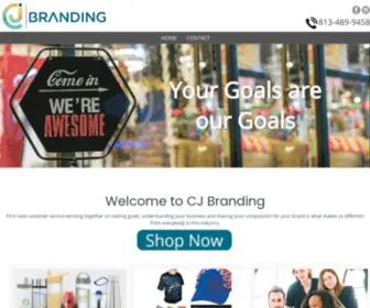 CJbranding.com(CJ Branding) Screenshot