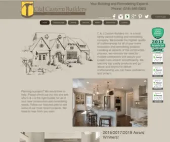 Cjbuildersinc.com(C & J Custom Builders) Screenshot