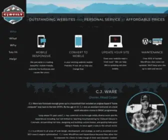 Cjbuilt.com(Websites, Responsive Updates, Maintenance, Security, SEO) Screenshot