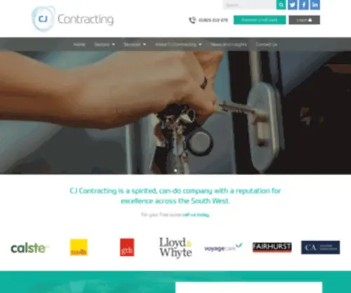 Cjcontracting.co.uk(Bot Verification) Screenshot