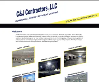 Cjcontractorsllc.com(C&J Contractors) Screenshot