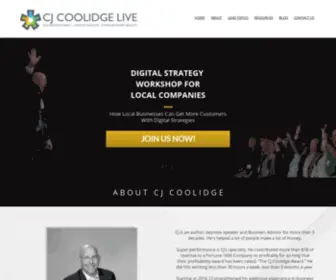 Cjcoolidge.com(CJ Coolidge Live) Screenshot