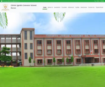 CJCsbaraut.com(Christ Jyothi Convent School) Screenshot