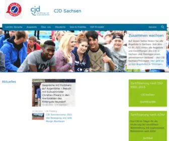 CJD-Sachsen.de(CJD Sachsen) Screenshot