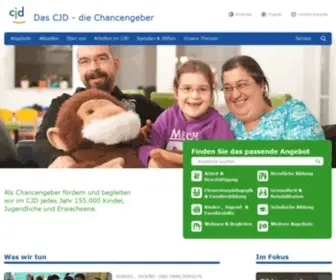 CJD.de(Die Chancengeber) Screenshot