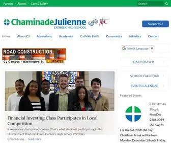 Cjeagles.org(Chaminade Julienne Catholic High School) Screenshot