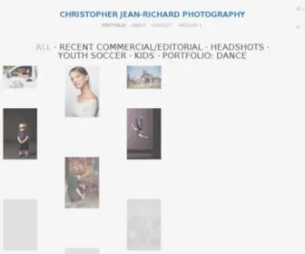 Cjeanrichard.com(Christopher Jean) Screenshot