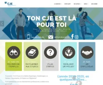 Cjela.qc.ca(Carrefour jeunesse) Screenshot