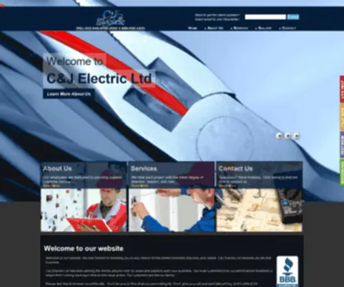 Cjelectric.ca(Our website. We look forward to assisting you in your search for the perfect business) Screenshot