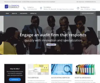 Cjfinancial.co.tz(Certified Public Accountants in Public Practice & Tax Consultants CJ FINANCIAL CONSULT) Screenshot
