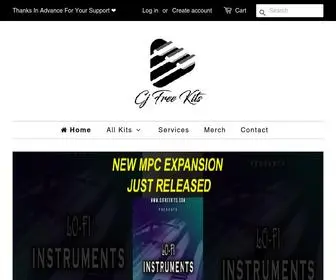 CJfreekits.com(God Family & Music Apparel) Screenshot