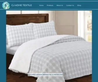 Cjhometextile.com(Home) Screenshot