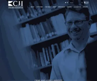 Cjinstitute.org(CJI) Screenshot