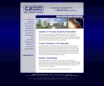 Cjiprocesssystems.com(CJI Process Systems) Screenshot