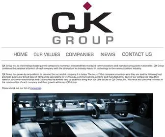 CJKgroup.com(CJK Group // Home) Screenshot
