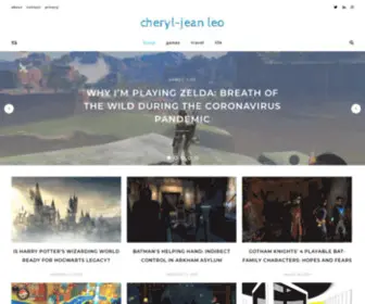 Cjleo.com(Cheryl-Jean Leo) Screenshot