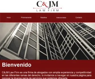 CJM-Lawfirm.com(México) Screenshot