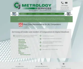 Cjmetrology.com(C&J Metrology On) Screenshot