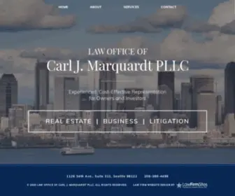 CJmlawoffice.com(Marquardt PLLC) Screenshot