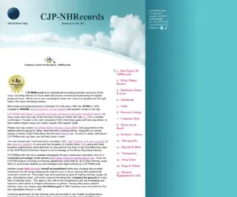 CJP-Nhrecords.com(CJP Nhrecords) Screenshot