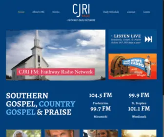 Cjrifm.com(CJRI) Screenshot