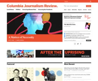 CJR.org(Columbia Journalism Review) Screenshot
