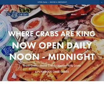 CJScrabshack.com(CJ's Crab Shack) Screenshot