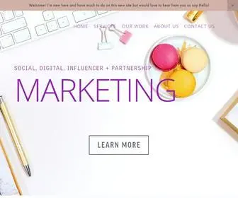 Cjwalstrom.com(Social + Digital + Influencer + Partnership Marketing by independent marketing consultant) Screenshot