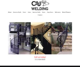 Cjweldingtx.com(C&J Welding) Screenshot