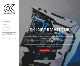 CK-Informatique.com(CK Informatique) Screenshot