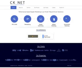 CK-Net.com(CK Net Limited) Screenshot