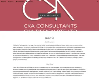 Cka-Design.com(CKA Design) Screenshot